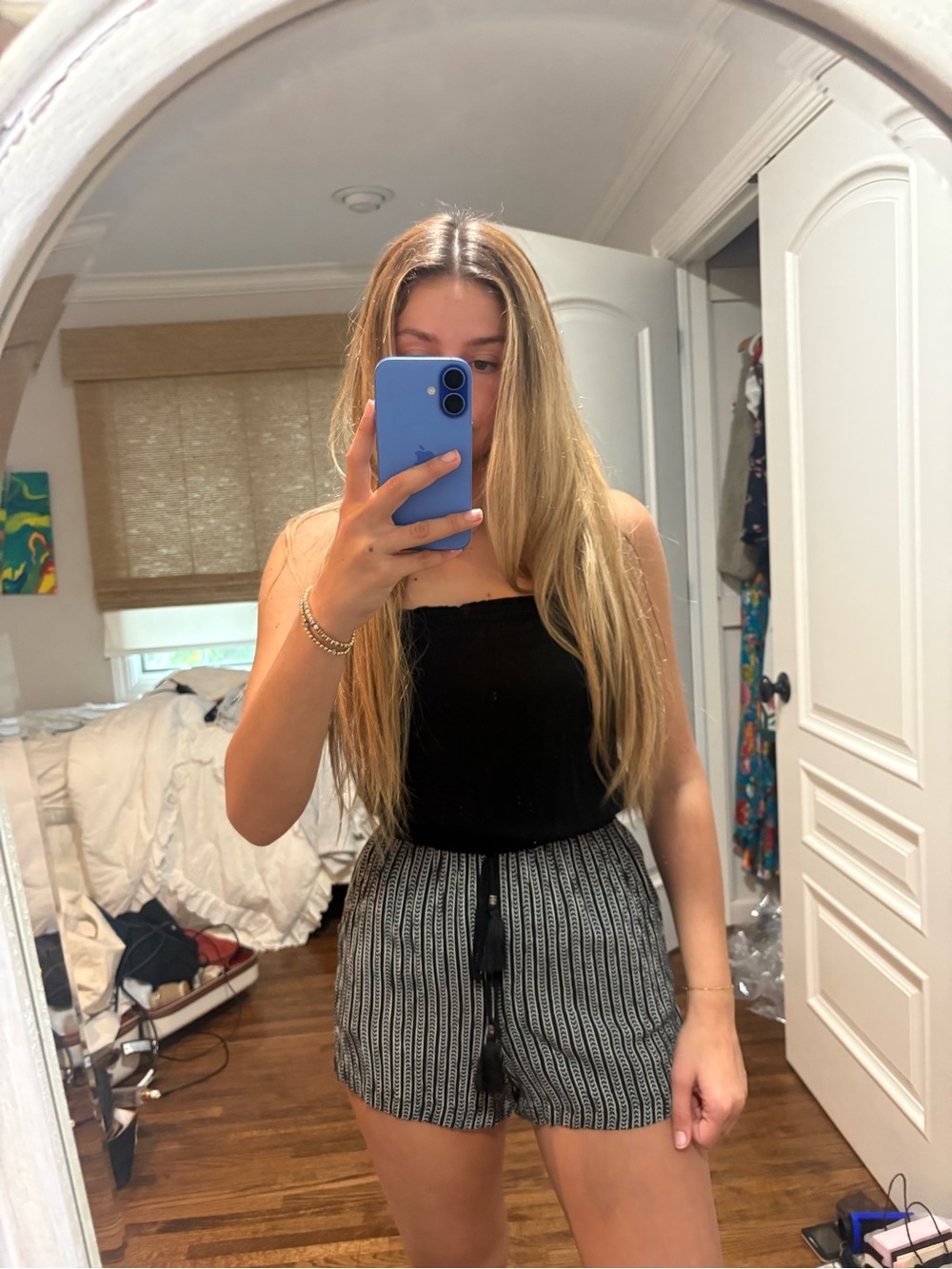 BE COOL Black Strapless Tube Top